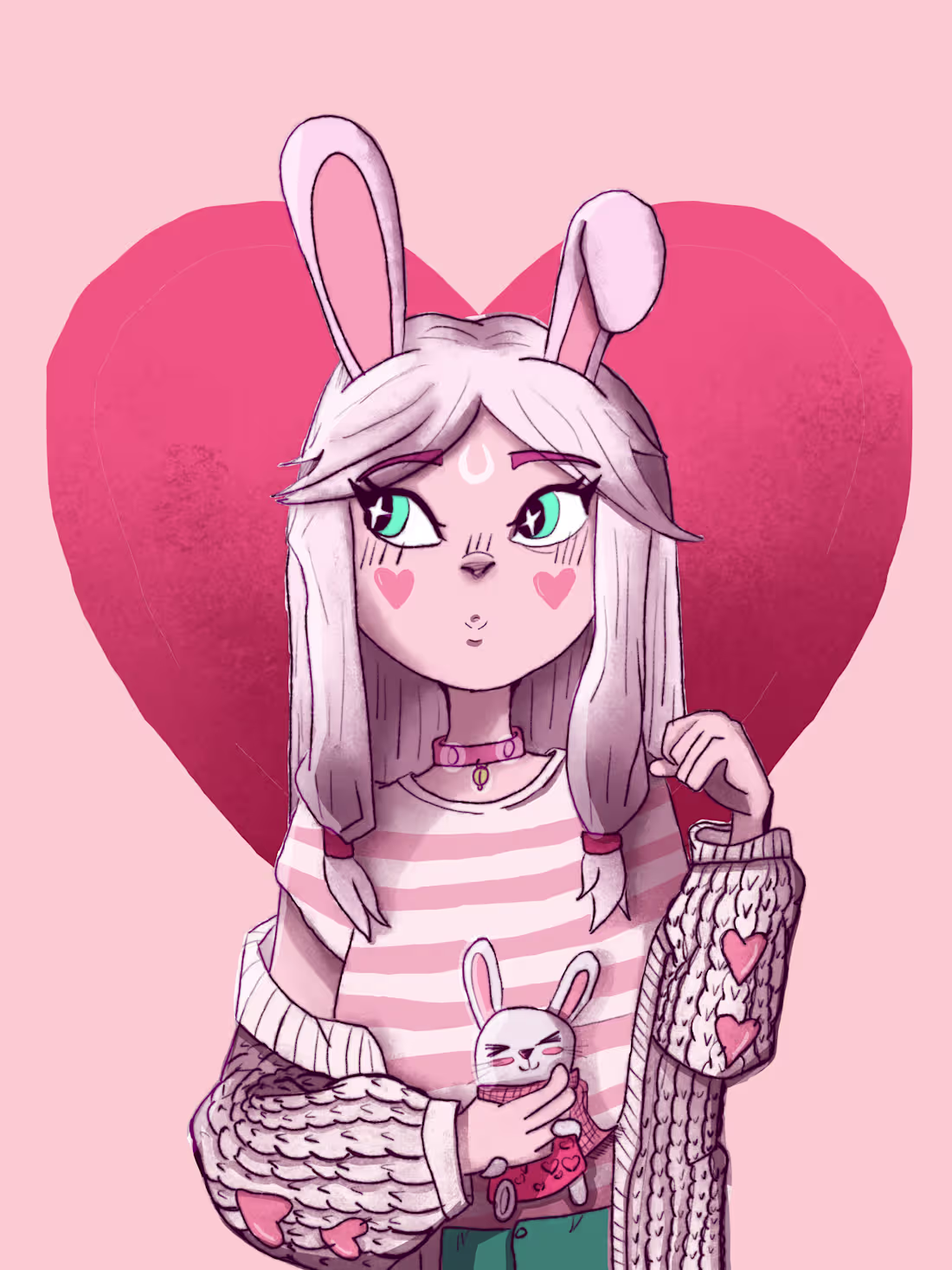 Cover image for dtiys rabbit drawing challenge 