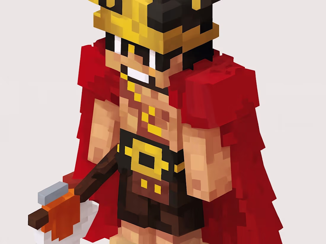 Cover image for Albaf luffy 3D skin for minecraft