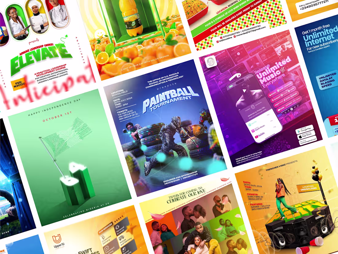 Cover image for FLYER DESIGNS