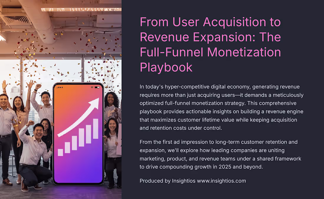 Cover image for Monetization Guide for User Journey