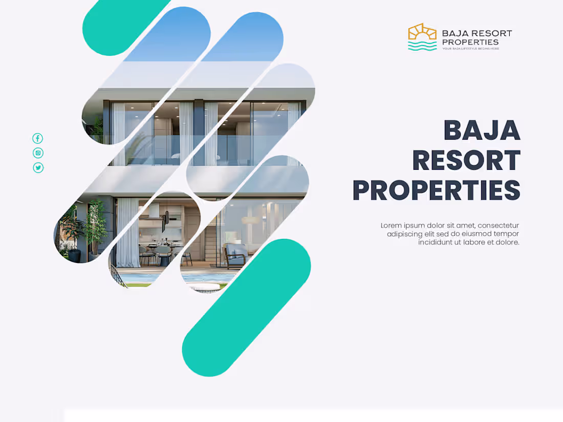 Cover image for Baja Real Estate  Webpage