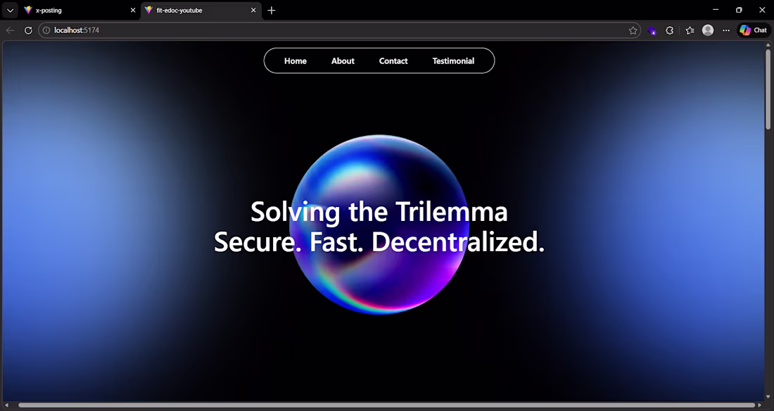 Cover image for build this modern landing page using reactjs + tailwindcss