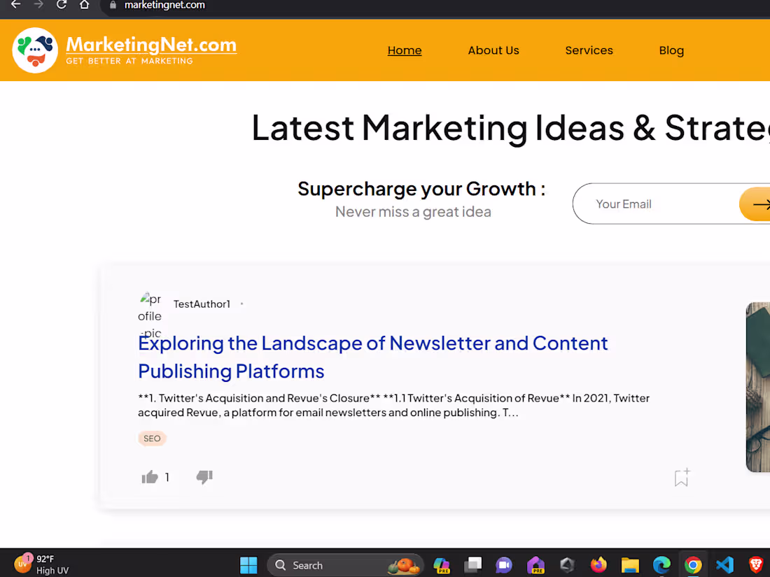 Cover image for MarketingNet.Com