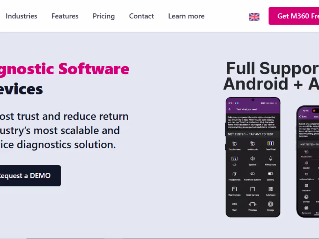 Cover image for Project Title
Mobile Device Diagnostic Software