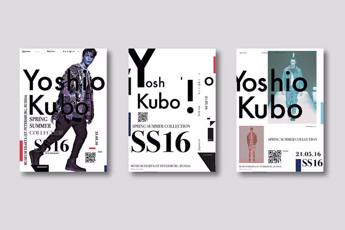 Cover image for Yoshio Kubo SS16