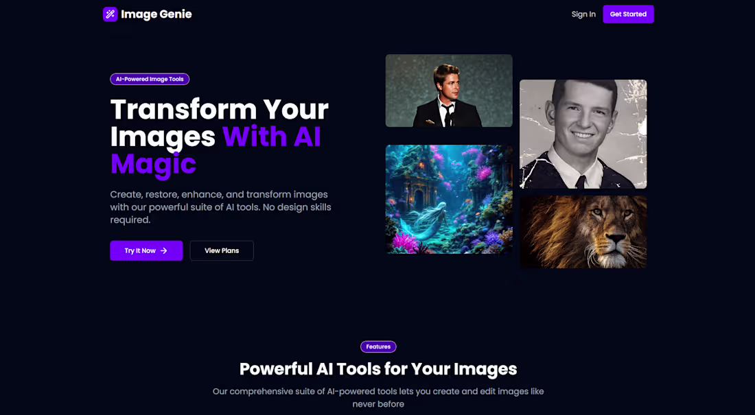 Cover image for Image Genie