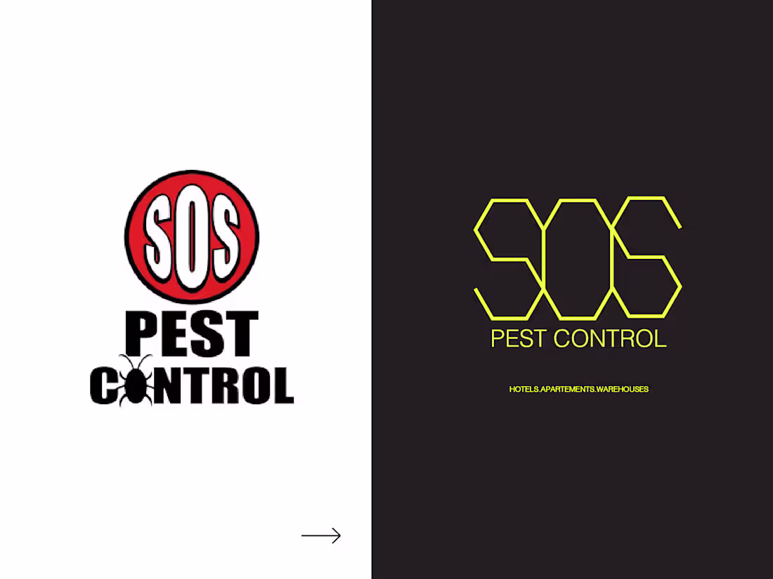Cover image for Brand identity Redesign for SOS Pest Control