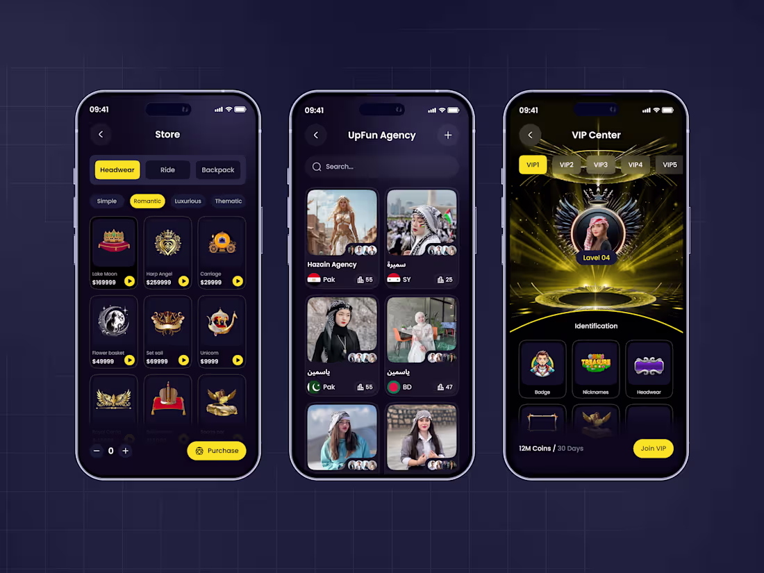 Cover image for https://dribbble.com/shots/26669752-Dating-AI-Mobile-App