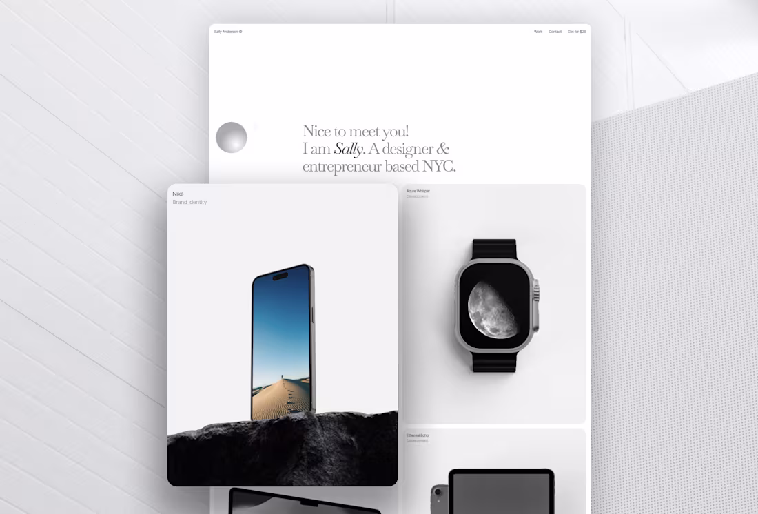Cover image for Instrument — Framer Portfolio Wesbite