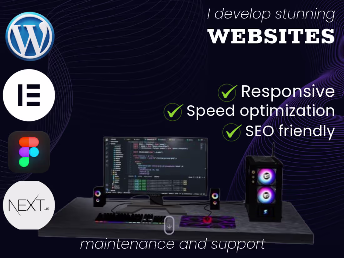 Cover image for 5-Page Custom Business Website (Figma to WP)