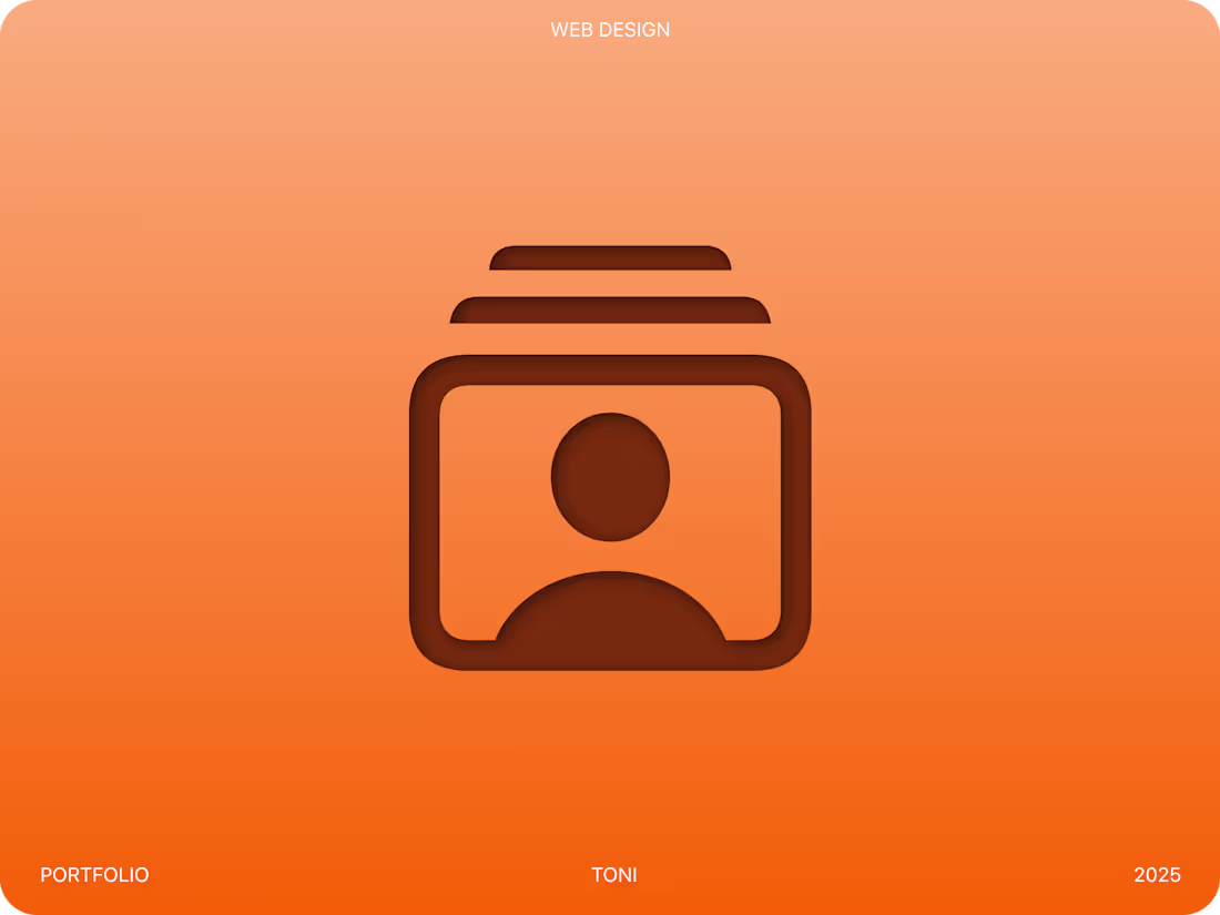 Cover image for Minimalist portfolio focused on typography