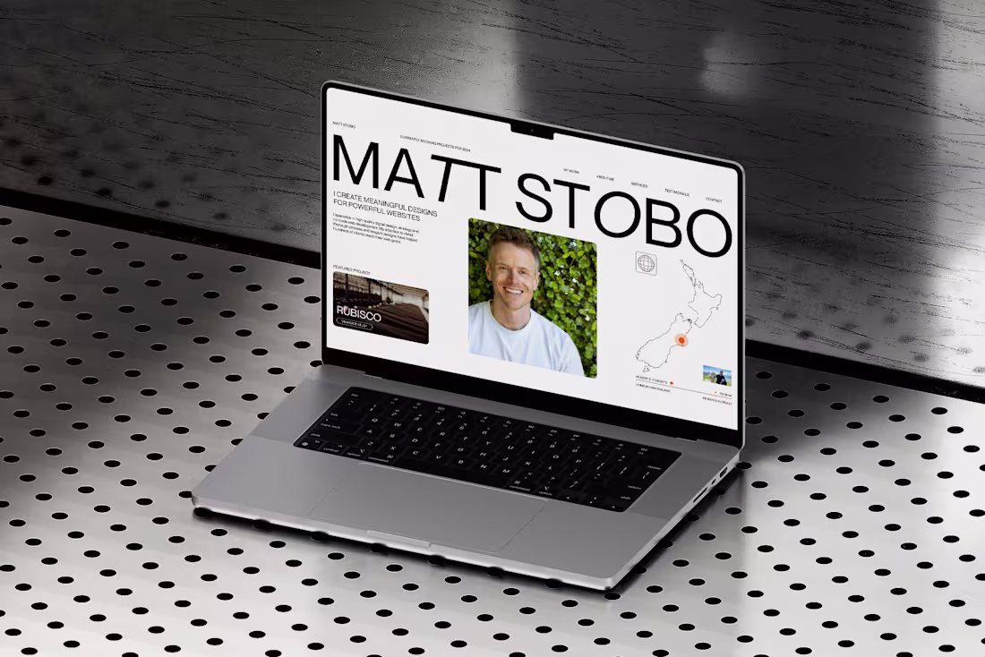 Cover image for Matt Stobo Portfolio