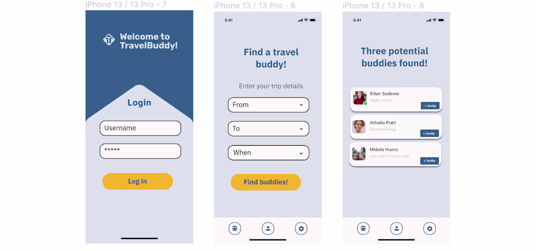 Cover image for UX Research & Design for Mobile Travel App