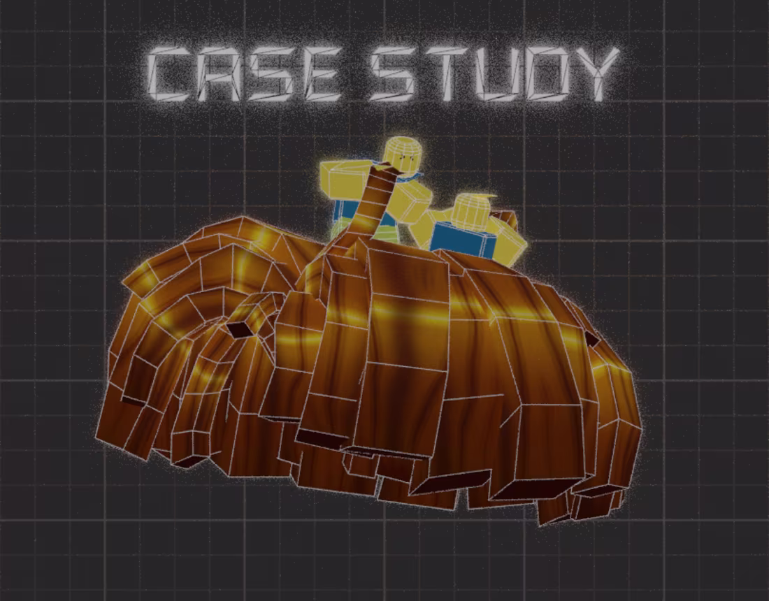 Cover image for Case Study: Noob Eating Pal Hair (Roblox UGC)
