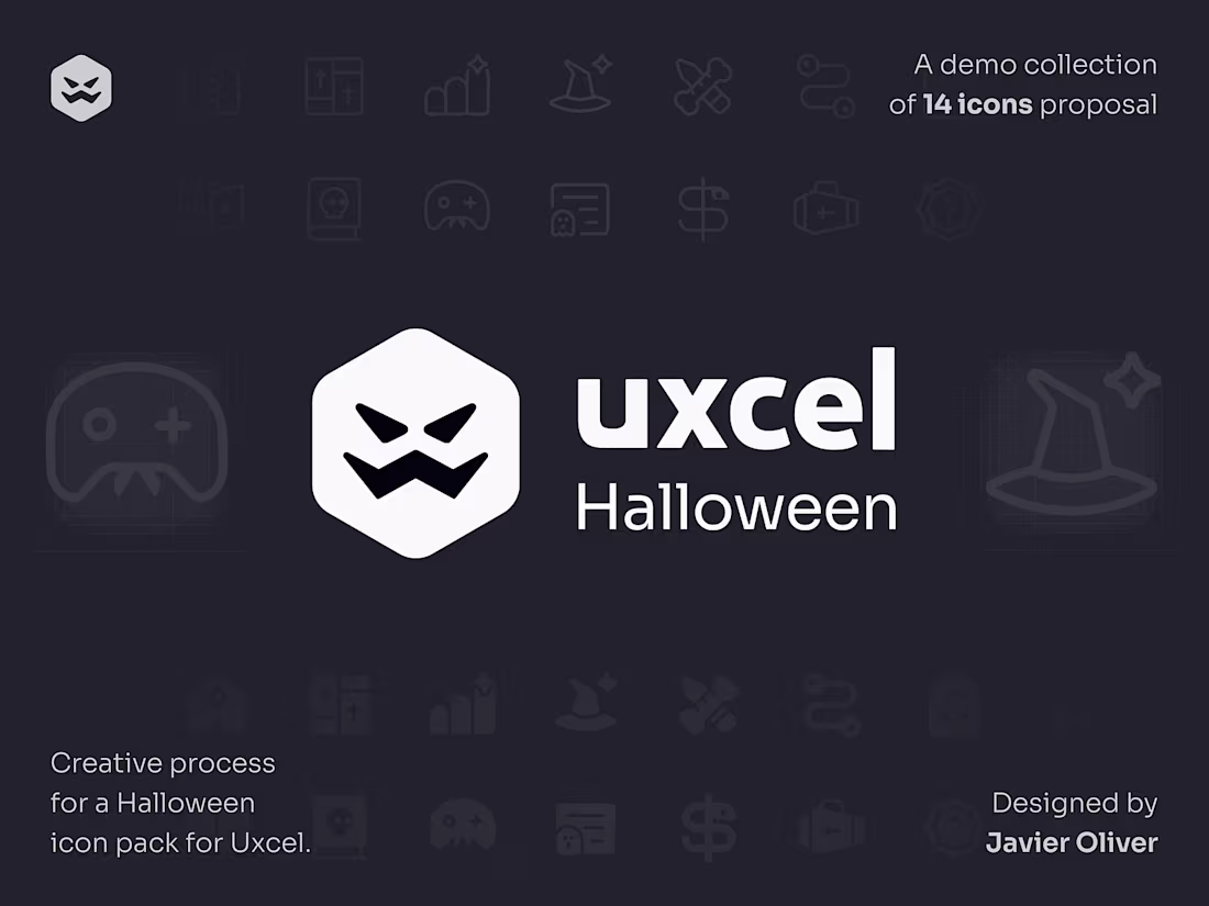 Cover image for Uxcel Halloween Icon Pack