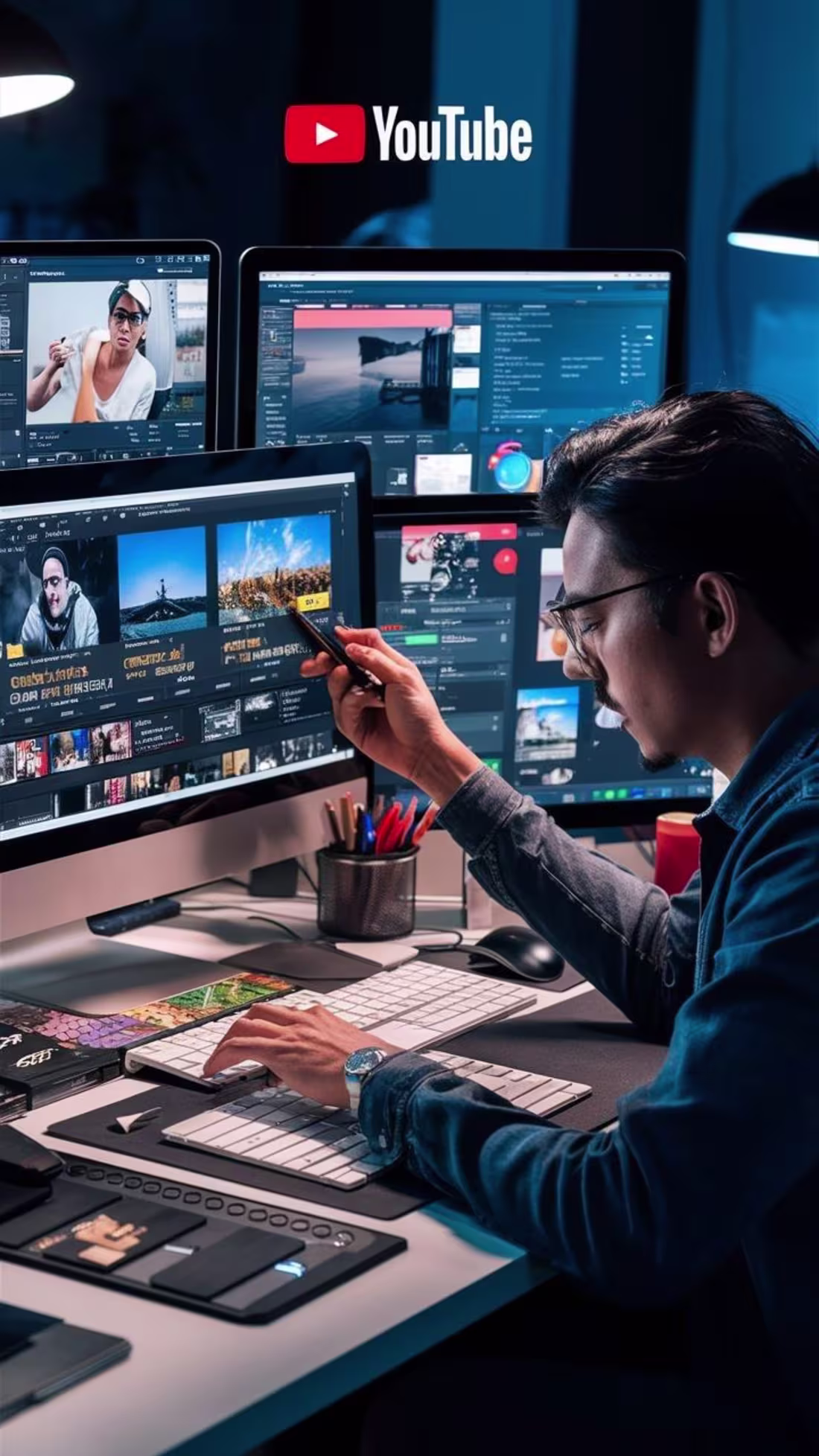 Cover image for YouTube Video Editing (Retention & Story)