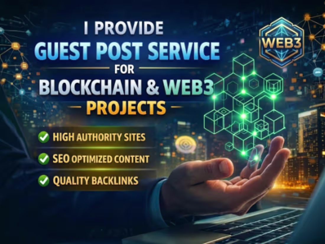 Cover image for I provide high-quality guest post