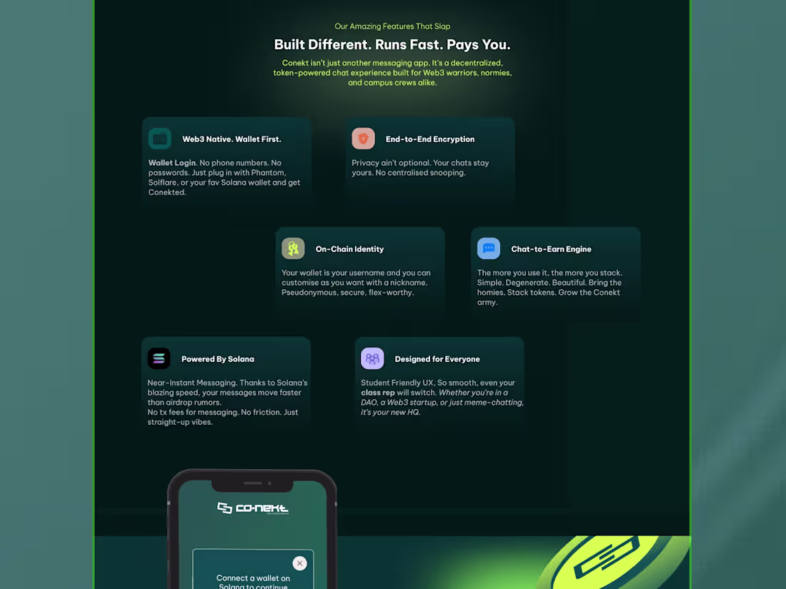 Cover image for One page landing page design