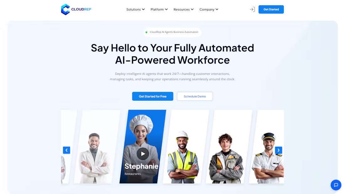 Cover image for Cloudrep.ai (http://Cloudrep.ai) SaaS | ElevenLabs