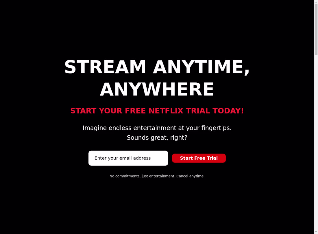 Cover image for Concept Landing Page Copy (Mock Up Design)