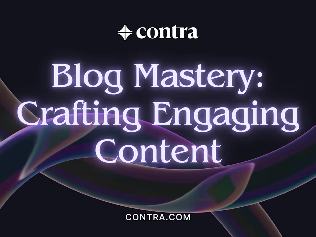 Cover image for Blog Mastery: Crafting Engaging Content