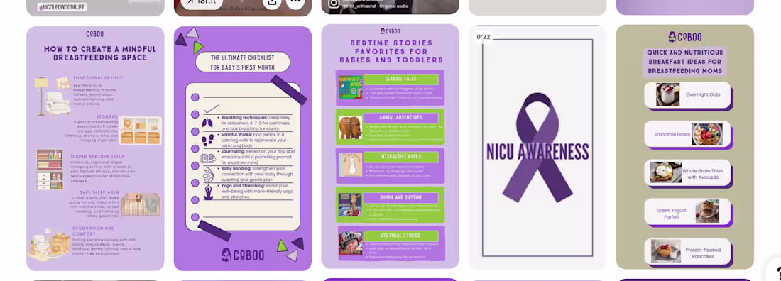 Cover image for CoBoo Social Media Management