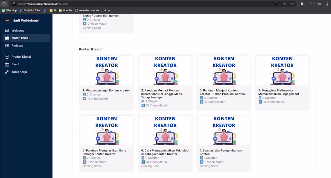 Cover image for Educational platform development project
