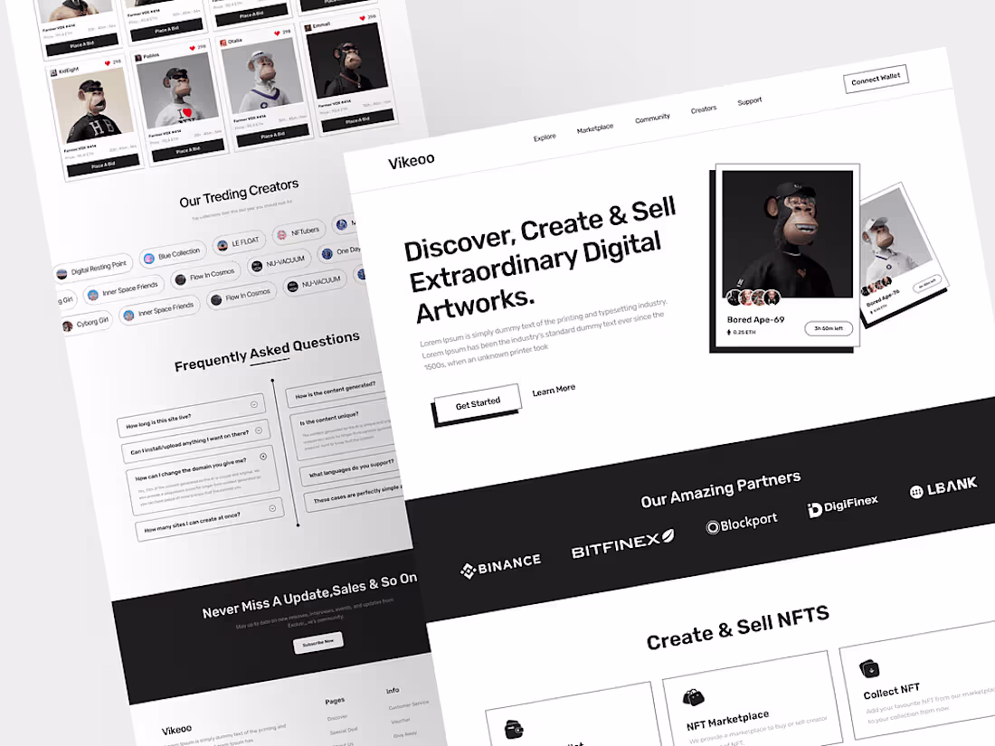 Cover image for Bored Ape NFT Project