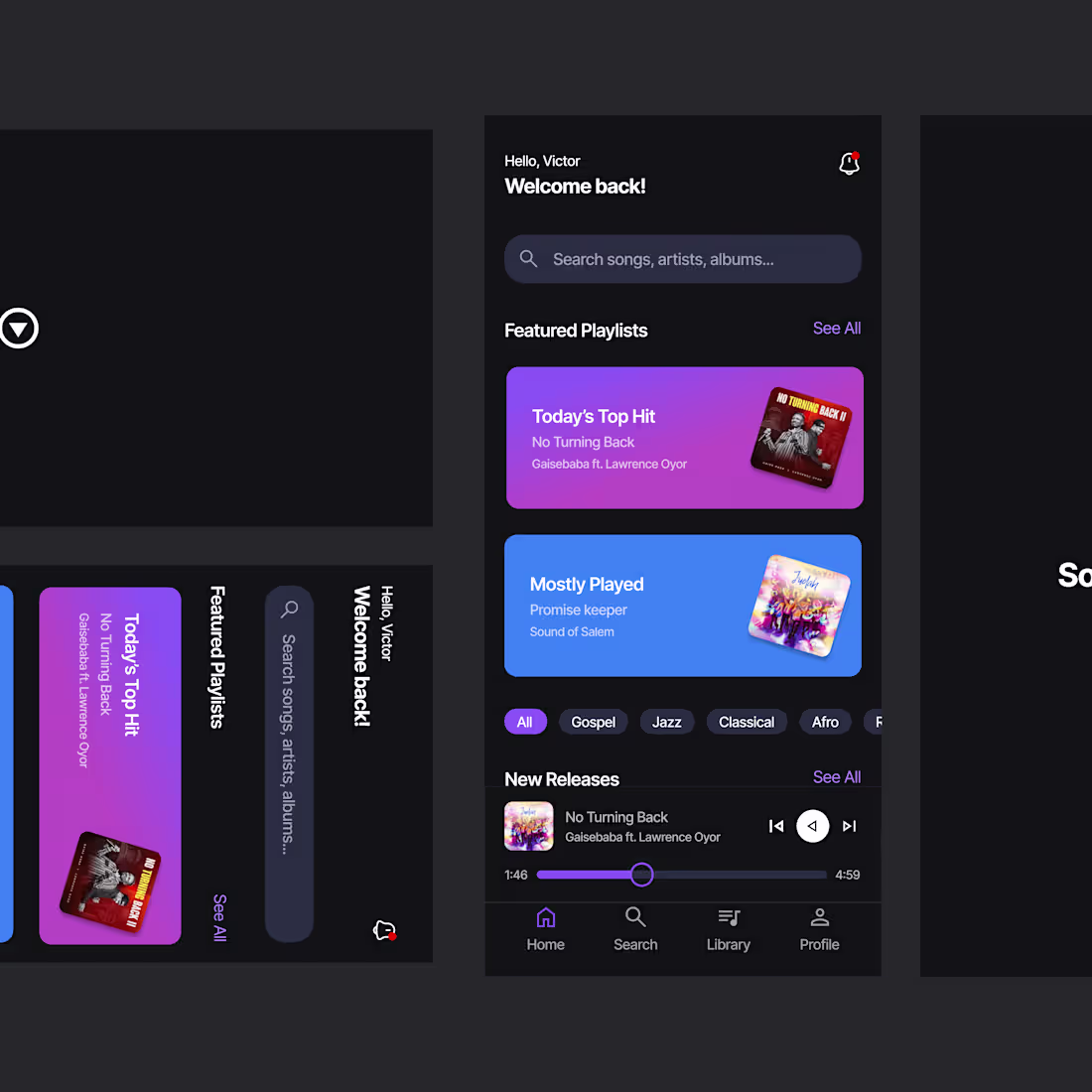 Cover image for Sonique Music App