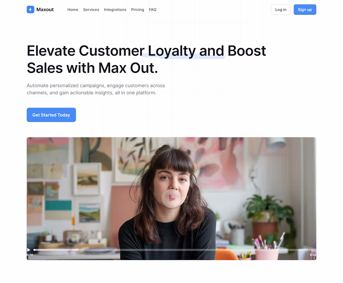 Cover image for Maxout -  My Lovable Hackathon project