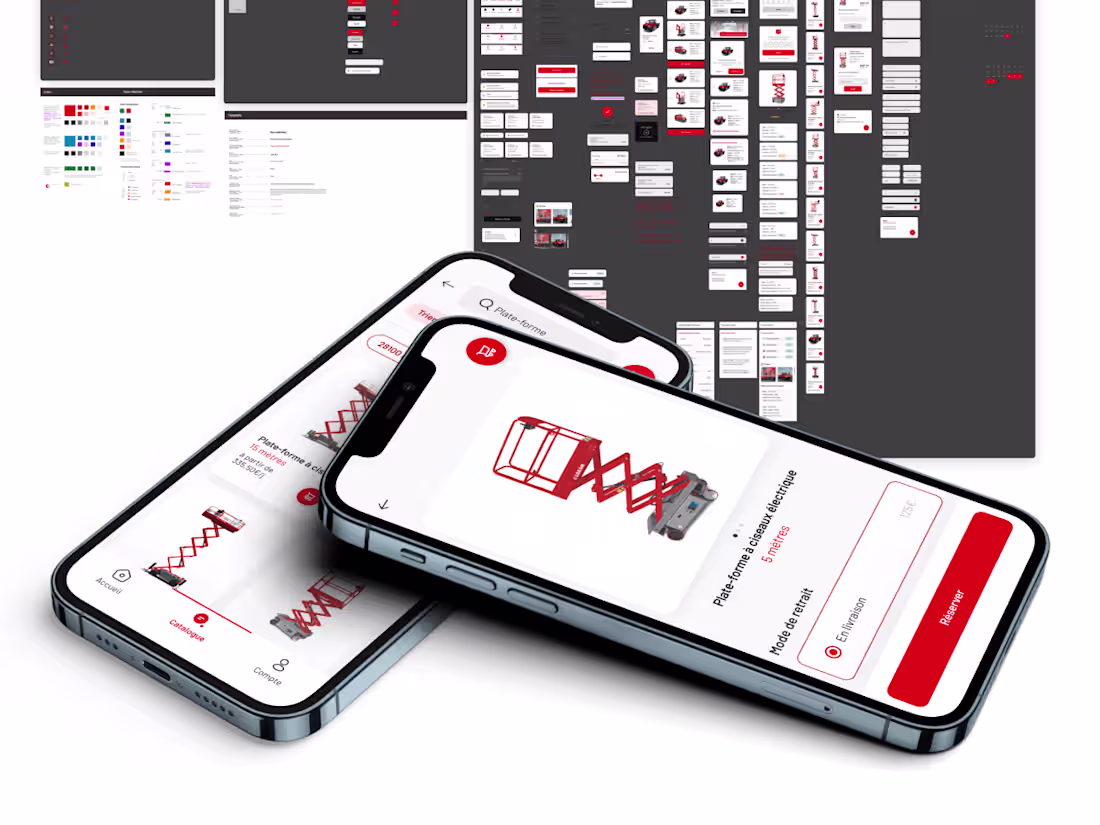 Cover image for Loxam - Mobile App Design