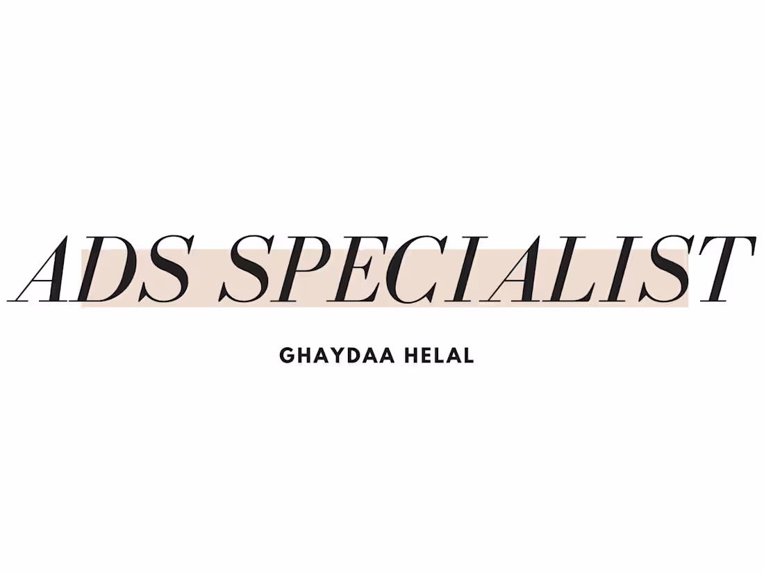 Cover image for Ads Specialist - Mock Brands