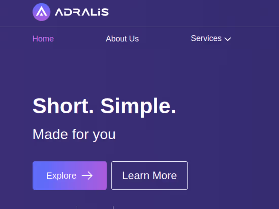 Cover image for Adralis- Financial Management Platform