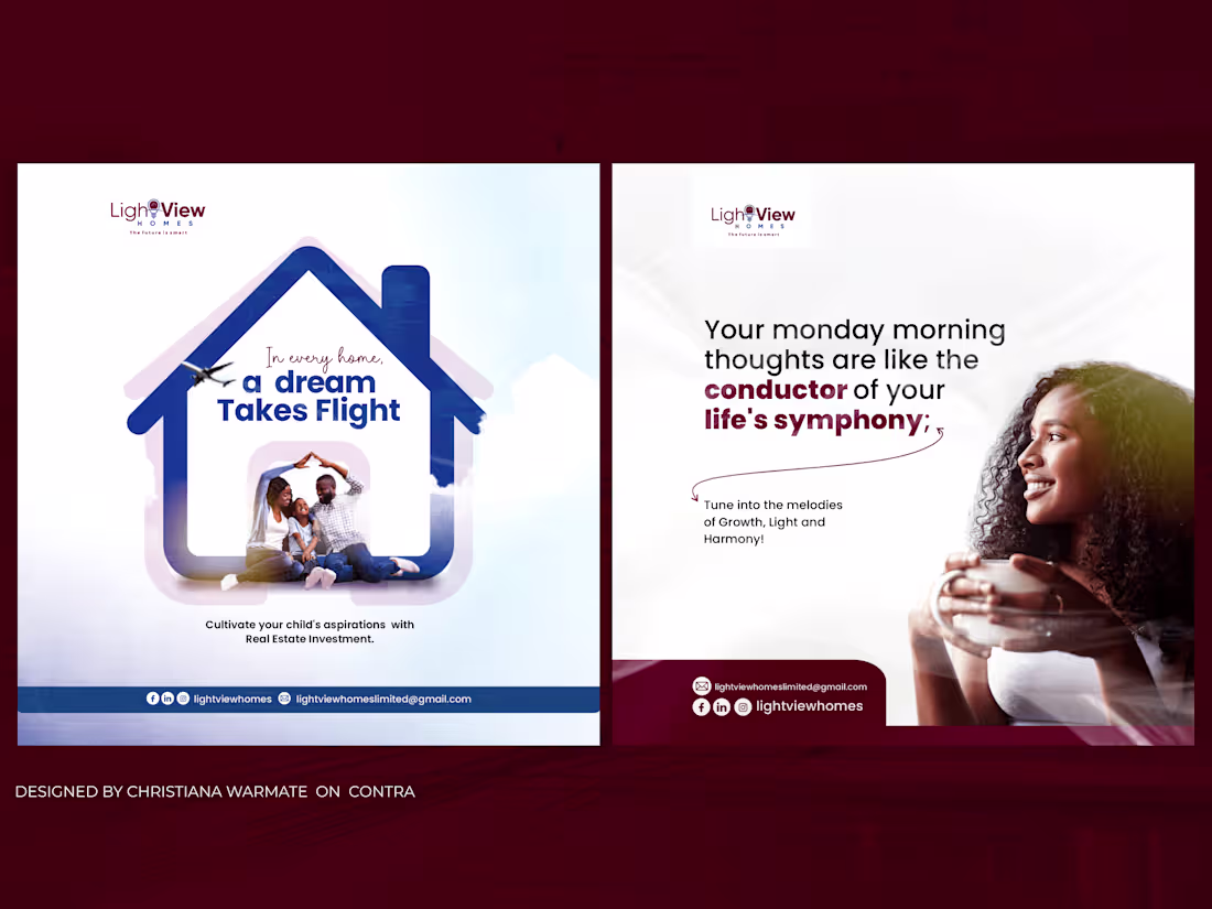 Cover image for Get Social media designs for showcasing your services.