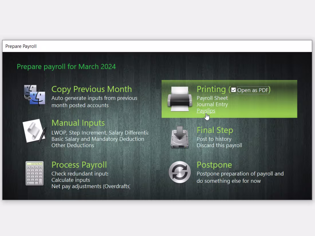 Cover image for Payroll System