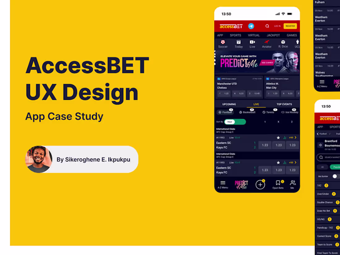 Cover image for AccessBET Betting App Case Study