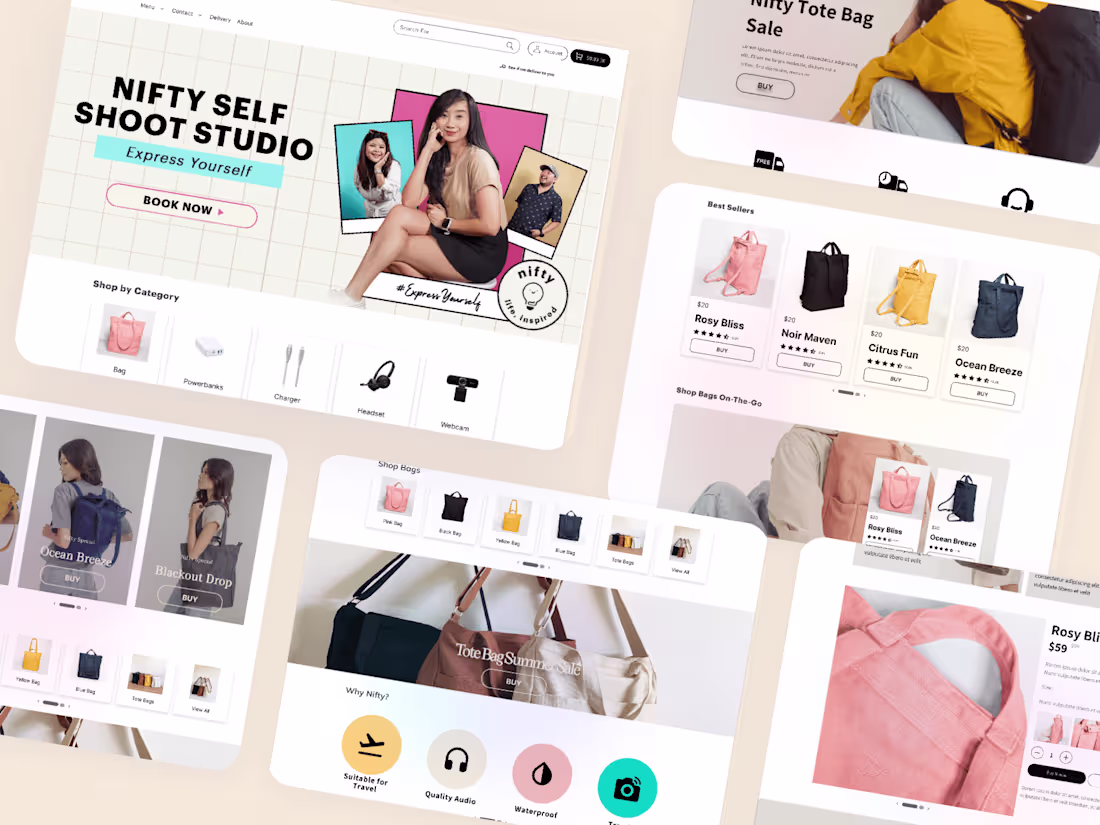 Cover image for Nifty Fashion E-Commerce Website