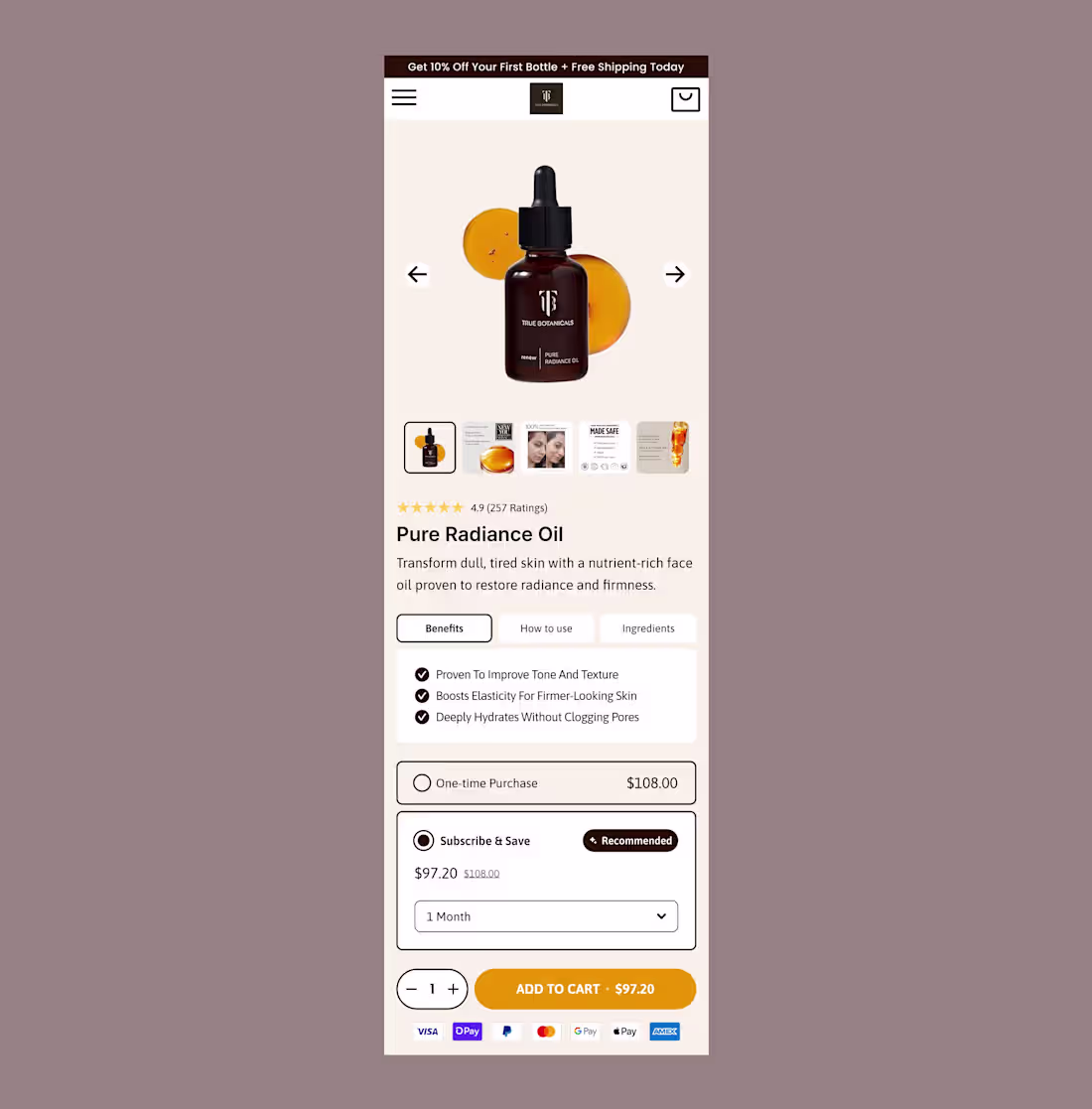 Cover image for Just wrapped up a clean mobile product section design. Focus...