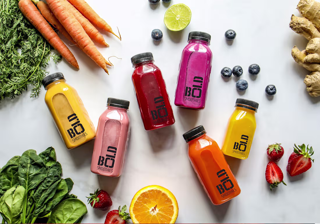 Cover image for BOLD Smoothies | Brand Design :: Behance