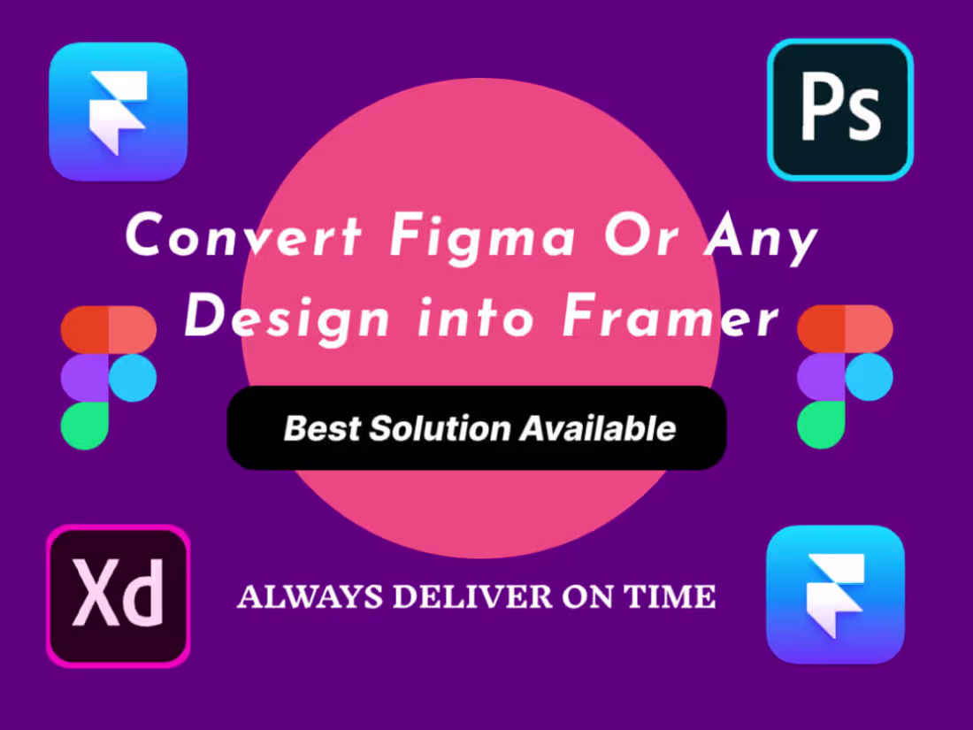 Cover image for Framer website | Figma to Framer | Framer Animation
