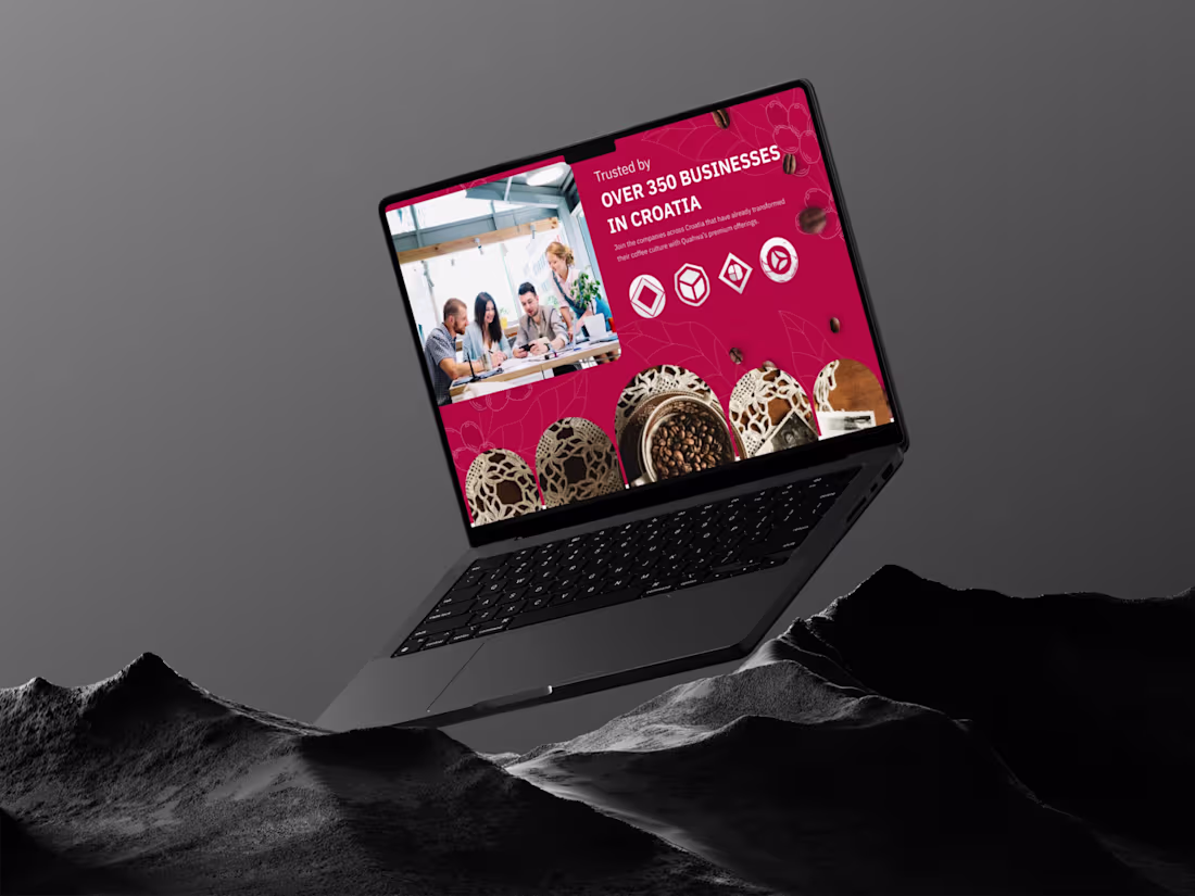 Cover image for Q B2B Shift Landing Page Design - Figma