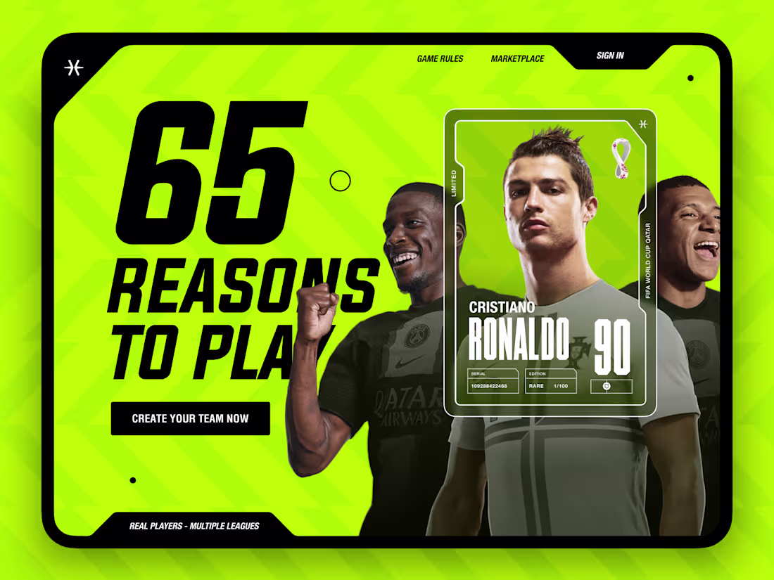 Cover image for Matchday — Branding & Game UX