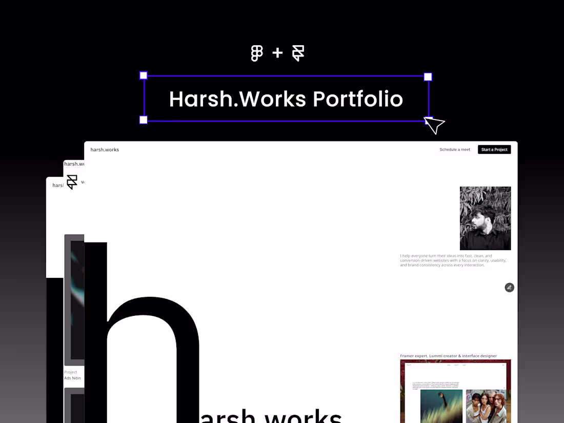 Cover image for Personal Portfolio in Framer