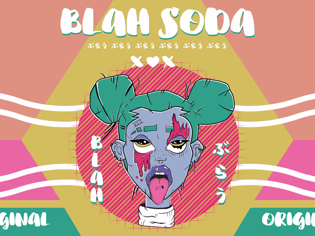 Cover image for Blah Soda | Brand Design