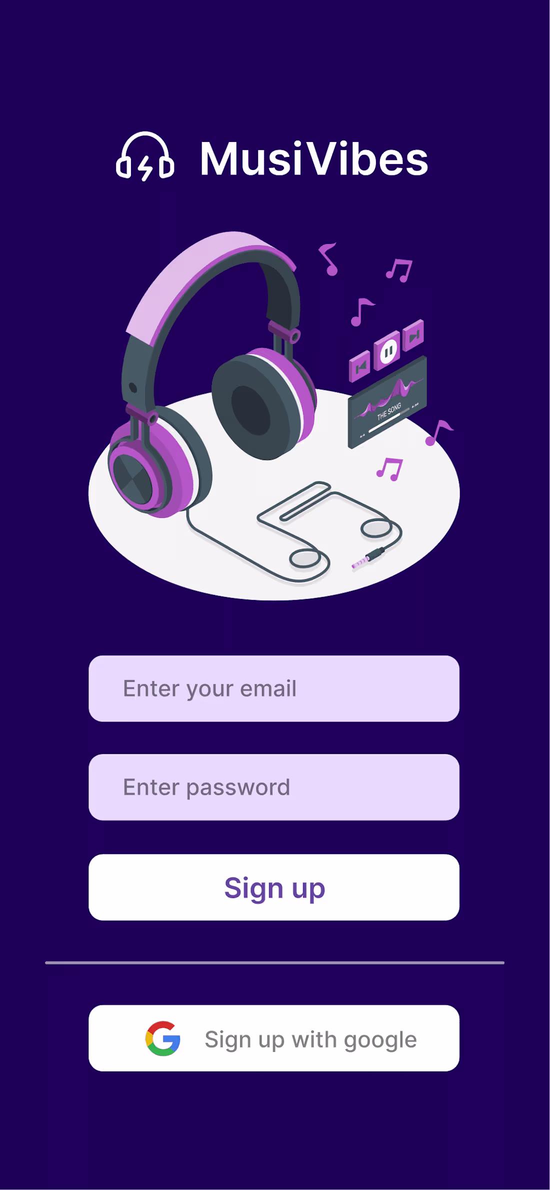 Cover image for Music app design