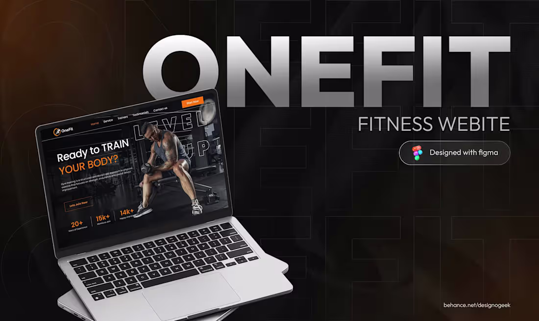 Cover image for Onefit Website