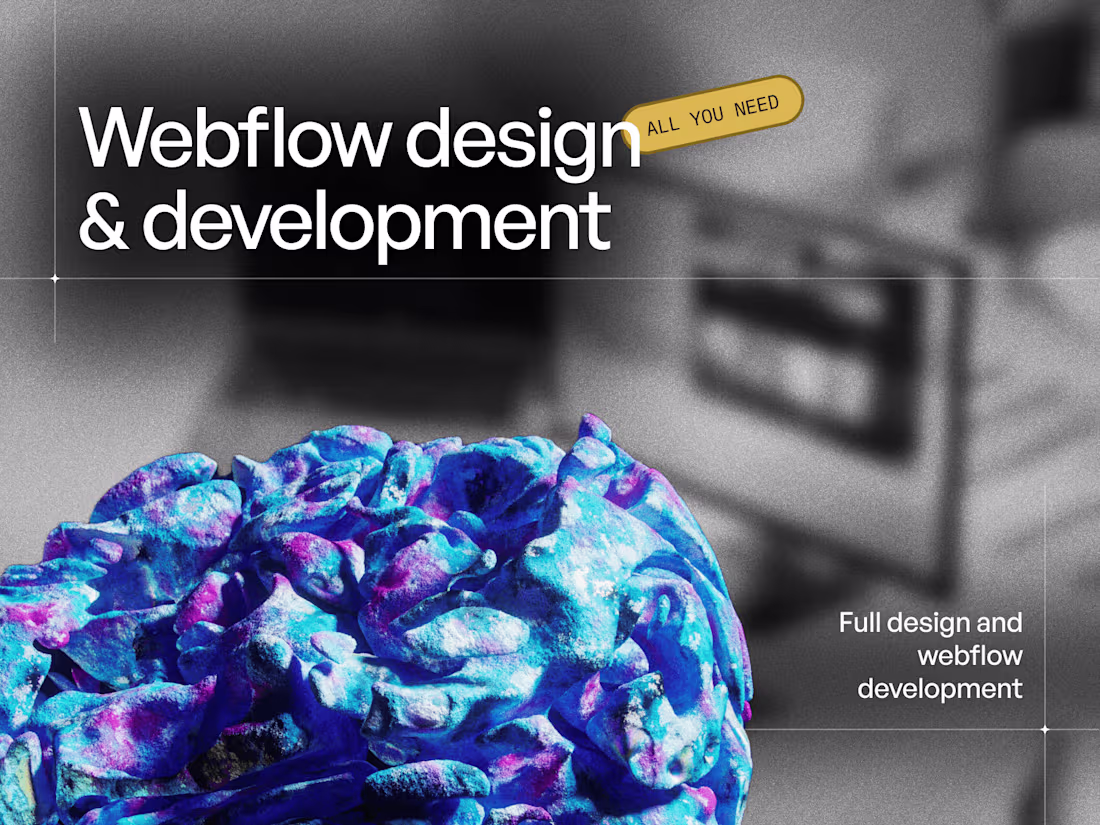 Cover image for Webflow design & development
