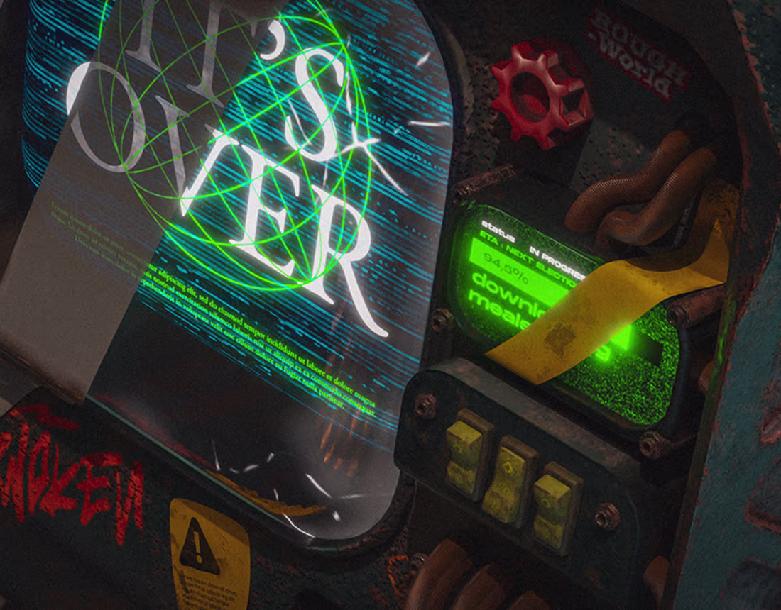 Cover image for Retro-futuristic Computer 3D Model :: Behance