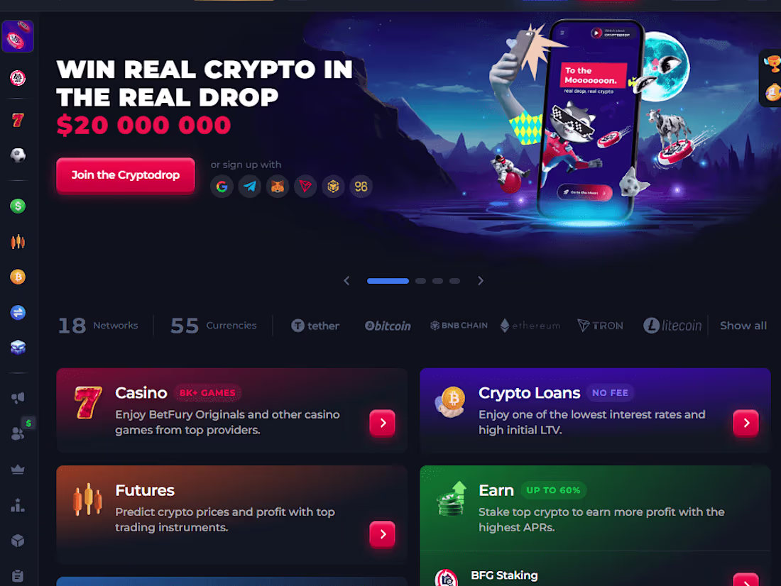 Cover image for Crypto Betting Website