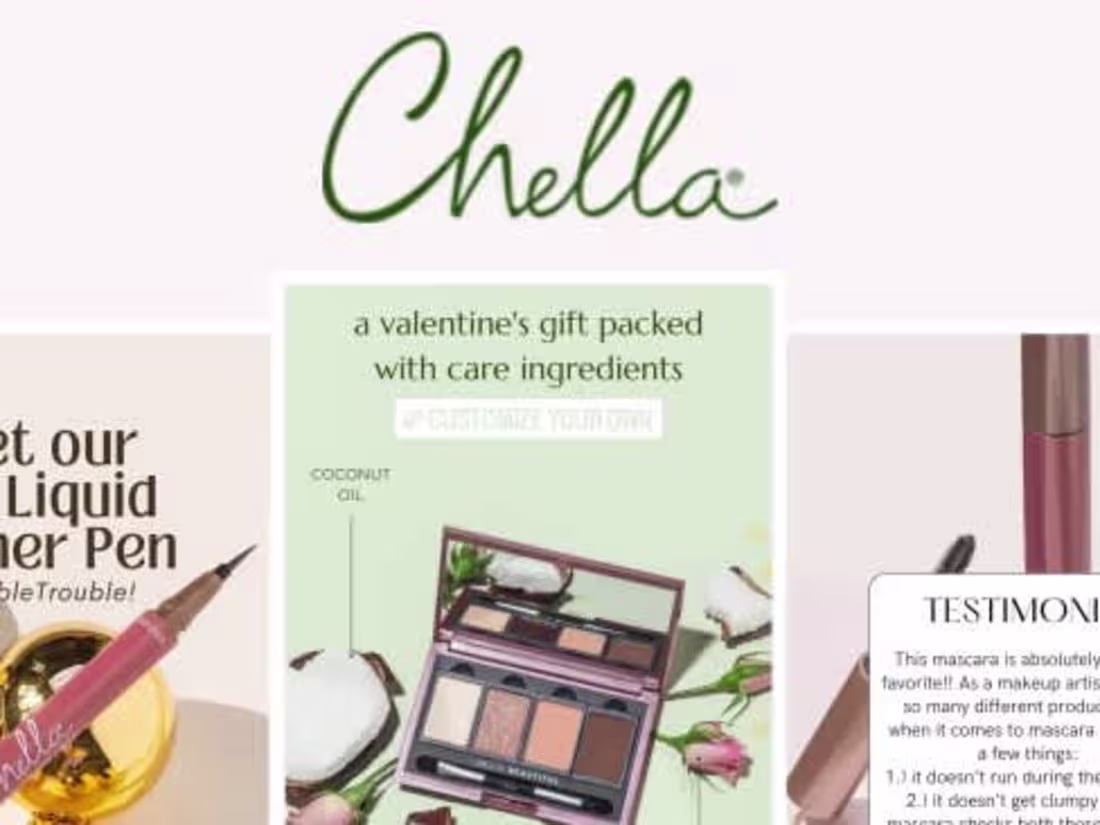 Cover image for Social Media Management for Chella Beauty